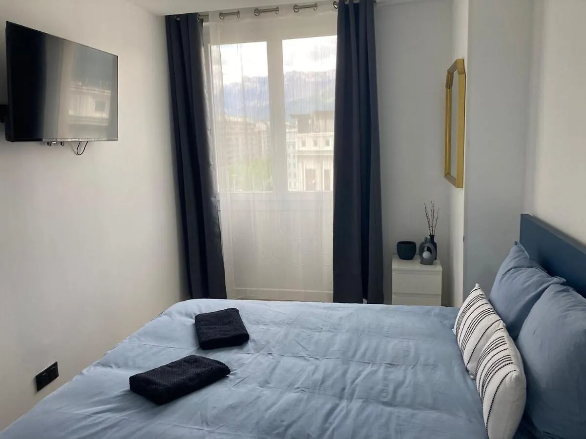 Vue Imprenable, 3 Ch, Clim, Grenoble Centre Apartment France