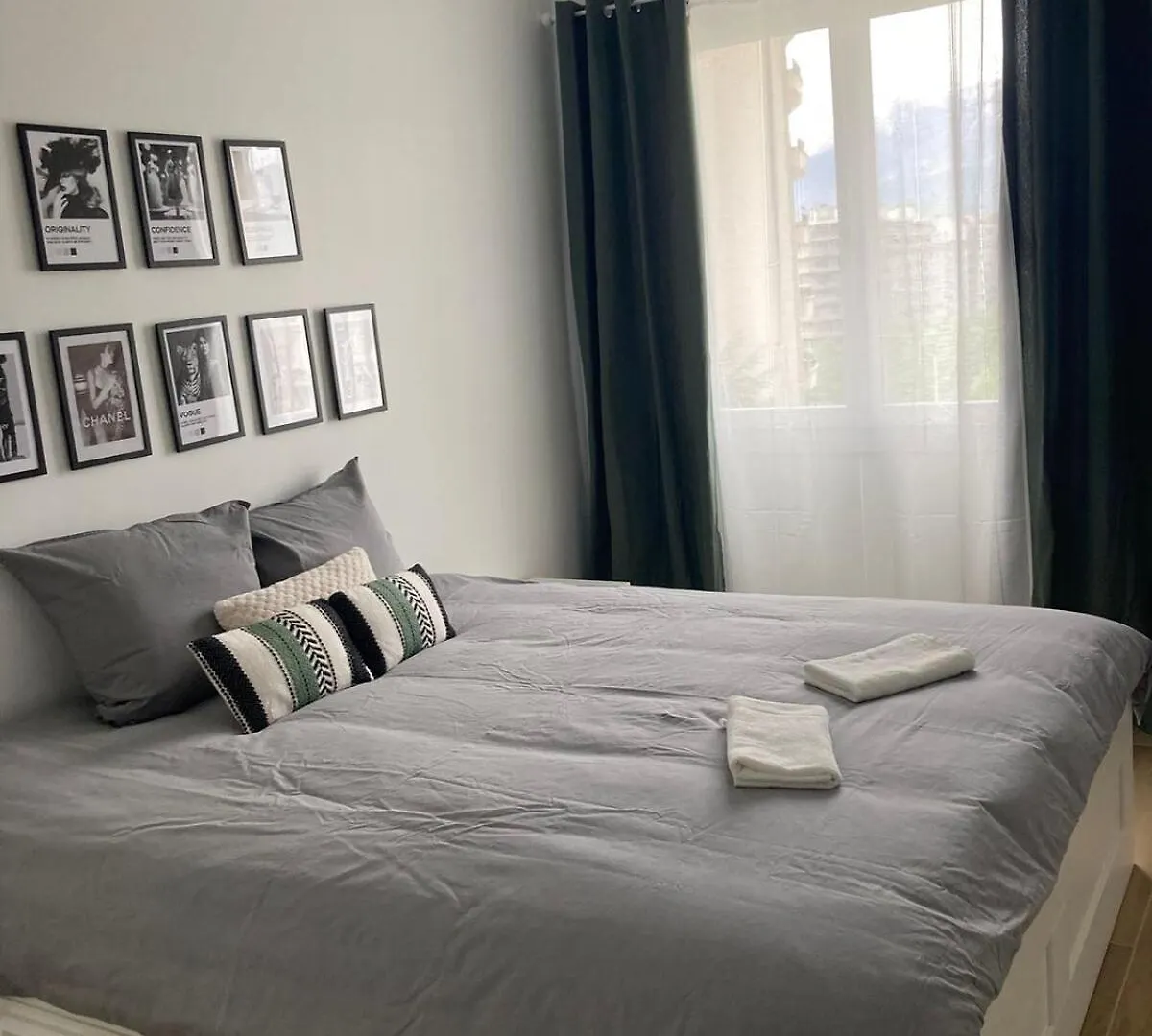Vue Imprenable, 3 Ch, Clim, Grenoble Centre Apartment France