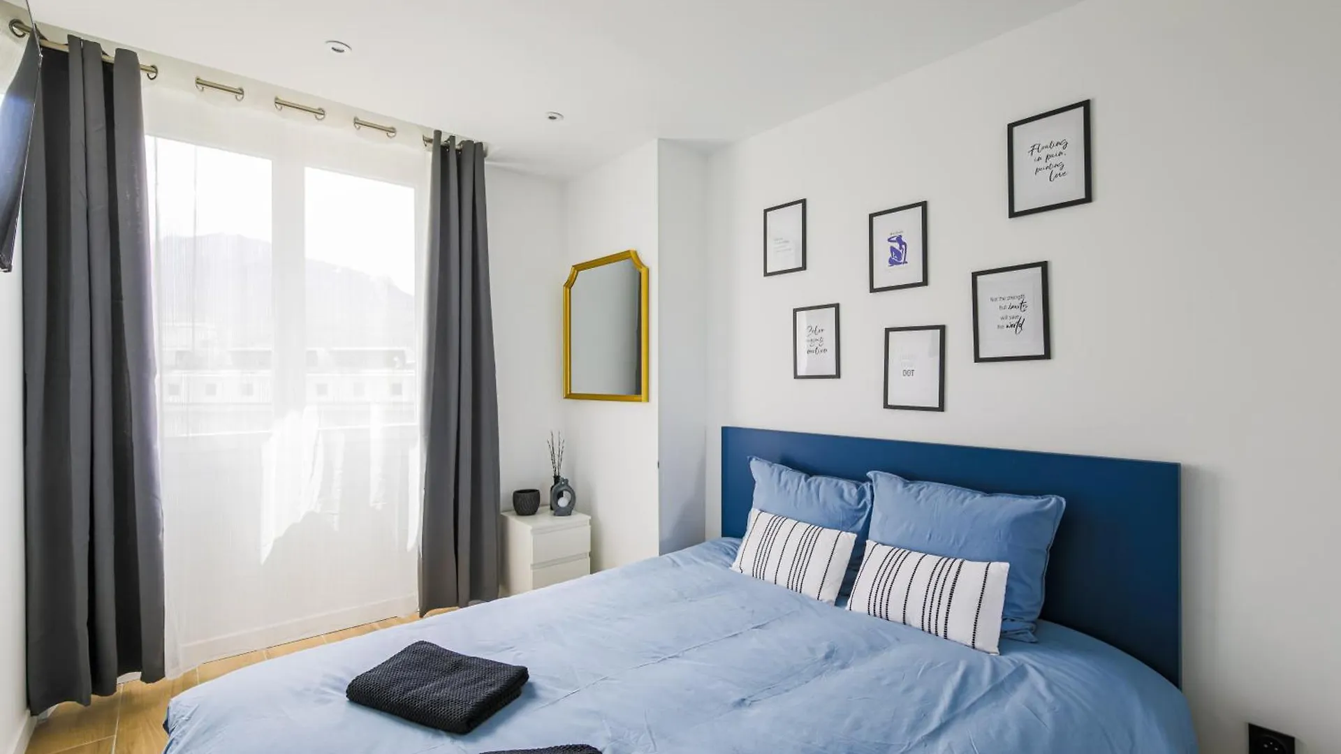 Vue Imprenable, 3 Ch, Clim, Grenoble Centre Apartment France